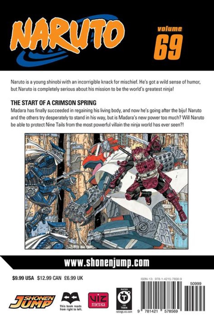 Naruto, Vol. 69: The Start of a Crimson Spring (Naruto, #69) With Audiobook